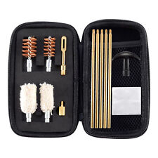 .20 .12Ga Shotgun Cleaning Kit with T-Handle Cleaning Rods Converter Brushes Mop