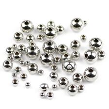 Stainless Steel Spacer Bead Round Ball Loose Beads DIY Accessories 3/4/5/6/8MM