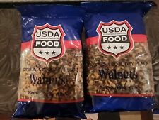 New USDA FOODS walnuts 1lb Bags 2lbs Total