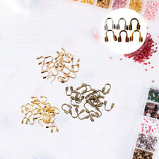 600 Pcs Jewelry Accessories U-shaped Thread Protector Bead Making Kit Crafts