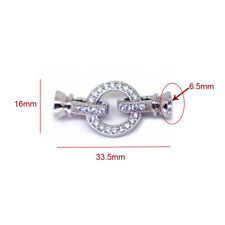 1× DIY Jewelry Connector Fastener Clasp Accessories For Necklace Bracelet Making