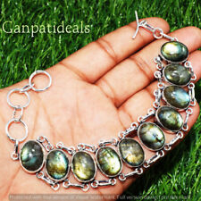 Labradorite Gemstone Ethnic Handmade Fashion Bracelet Jewelry 9 BR-3600"