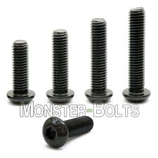 #6-40 Button Head Socket Caps Screws, Alloy Steel w Thermal Black Oxide SAE Fine - Gulf Breeze - US