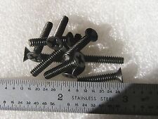 6-32 X 3/4 SCREW FLAT HEAD 82 deg PHILLIPS BLACK OXIDE ALLOY STEEL - 100 pcs - Watsonville - US"