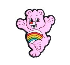 1 pc. Pink Care Bear Cartoon Silicone Focal Bead, Beadable accessories