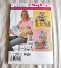 Simplicity Baby Accessories Sewing Pattern 4075 Carrier Bottle Warmer From 2006