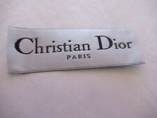 CHRISTIAN DIOR 1 Designer Tag LABEL Replacement Sewing Accessories