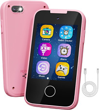 UCIDCI Kids Smart Phone Toys for Girls Ages 3-7 with Dual Camera - Toddler Phone - US