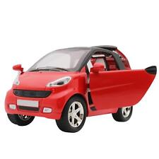 1:32 Red Model Car Toy Vehicle Kid Gift With Sound&Light Effect For Smart ForTwo - US