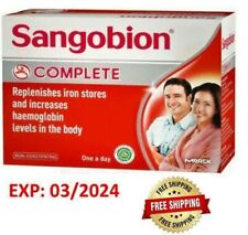 1X SANGOBION Replenishes Iron Stores & Increase Haemoglobin For Anemia 100s - Toronto - Canada