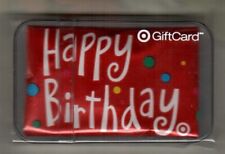 TARGET Happy Birthday Inflatable Balloon ( 2007 ) Gift Card ( $0 )