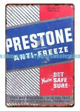 Prestone Anti-Freeze automotive garage mancave tin sign kitchen decor signs