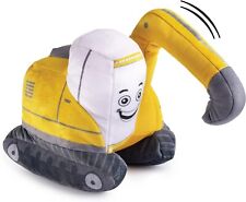 Talking Excavator Plush Toy Truck Construction Tools Pretend Play