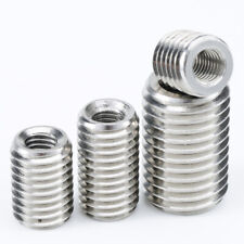 M2-M12 THREAD ADAPTER THREADED INSERTS SCREW REDUCER ADAPTER A2 STAINLESS STEEL - CN