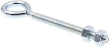 10-pack Heavy-Duty Eye Bolts With Nuts, 1/4 inch-20 X 4 inch, Zinc Plated Steel - Sacramento - US