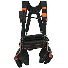 Pro Framer Combo System Tool Belt With Suspenders Construction Tool Pouch Builde