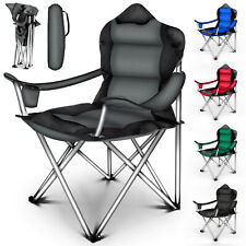 Folding Outdoor Chair Camping Garden Fishing Seat Furniture Portable Foldable UK