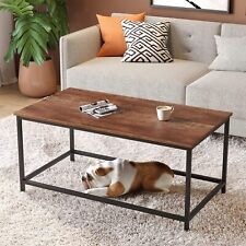 SAYGOER Coffee Table Simple Modern Rectangular Center Table Open Space Minima... - Denver - US