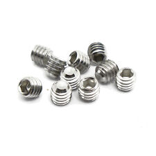 M4 x 4mm, Socket Set Screws Cup Point, A2 304 18-8, Stainless Steel - Lawrenceville - US