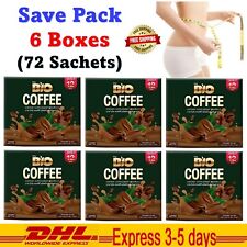 6x Bio Coffee Mix Detox Weight Loss Slimming Reduce Belly 0% Sugar Fat Burn DHL - Toronto - Canada