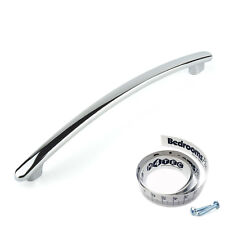 M4TEC Chrome Kitchen Cabinet Door Handles Cupboard Drawer Bedroom Furniture Pull