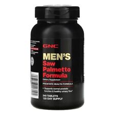 GNC Men's Saw Palmetto Formula 240 Tablets 🇺🇸SELLER ,FAT ANDFREE SHIPPING 💯👍 - Toronto - Canada