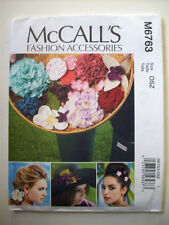 Flower accessories home decor sewing pattern 6047 unused