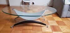 charming minimalist oval shaped coffee table - Mumbai - India