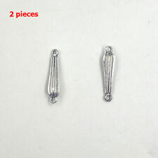 2 Pieces accessories bead column Two directions hang bead accessories metal bead