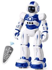 Robot Toys for Kids,Programmable Remote Control Smart Walking 5th Robot-blue - Buckeye - US