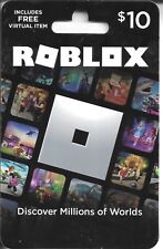 ROBLOX GIFT CARD - NO VALUE ON CARD - COLLECTIBLE ONLY