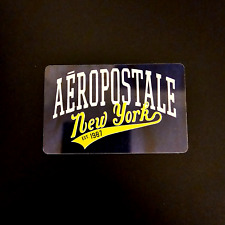 Aeropostale New York 1987 NEW COLLECTIBLE GIFT CARD $0 #6075
