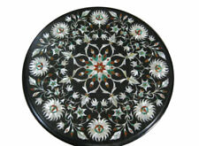 18 Table Marble Inlay Top pietra Dura Home garden coffee dining Decor b40"