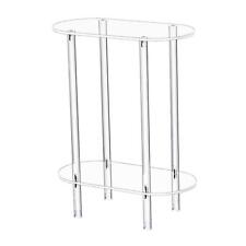 Acrylic Small Table 2 Tiers Simple Easy Assembly for Restaurant Hotel Office - Toronto - Canada