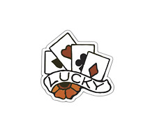 Lucky Cards Sticker New School