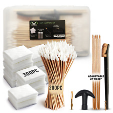 Gun Cleaning Kit – Gun Cleaning Supplies in Box - Swabs,Brush & 28 Cleaning Rod"