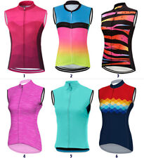 Sleeveless Cycling Vest Women Jersey Bicycle Clothing Bike Motocross Gilet Shirt