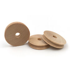 20 PCS Accessories for Car Toys Car Toy Wheels Solid Wood