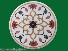 23 Marble Center Table Top Inlay Art Handicraft Work For Home Decor Gift"