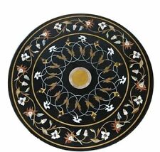 2'x2' Table Marble Inlay Top pietra Dura Home garden coffee dining Decor b51