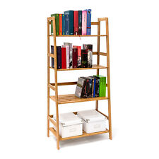 Bookshelf Bamboo Wall Shelf Bookshelf Wooden Bookcase Office Shelf