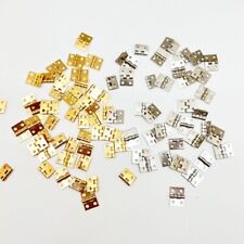 12Set 1:12 Scale Dollhouse Miniatures Hinges Screws Alloy Furniture Accessories