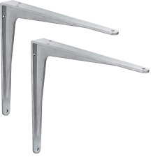 2x Heavy Duty Shelf Console Shelf Beam Heavy Duty Beam Angle Wall Holder ALUMINIUM