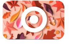 Target Autumn Fall Leaves Gift Card No $ Value Collectible 5830