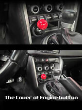 All-metal ball-bar automotive one-touch start button starter cover decorative