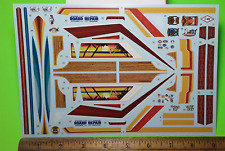 77 1977 Ford Surfer Van 1/25 Decal Sheet Custom Graphics Beach Mural Tiki Heads