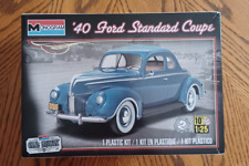 MONOGRAM/REVELL '40 FORD STANDARD COUPE 1/25 SCALE MODEL KIT Appears Complete