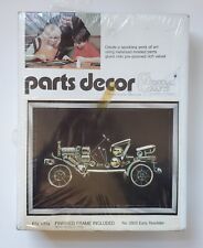 General Crafts Parts Decor Early Roadster Velvet Framed Model Kit 2805 NOS