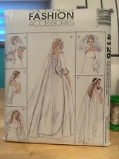 McCalls 4126 Uncut Bridal Veils Fashion Accessories all sizes