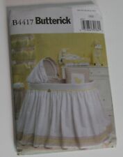 Uncut Butterick Pattern #4417 Baby Nursery Accessories